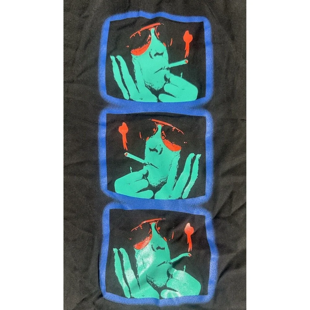 Rokit Mayday Graphic Shorts New Rare HTF Real Ones Records Smoking Lightweight